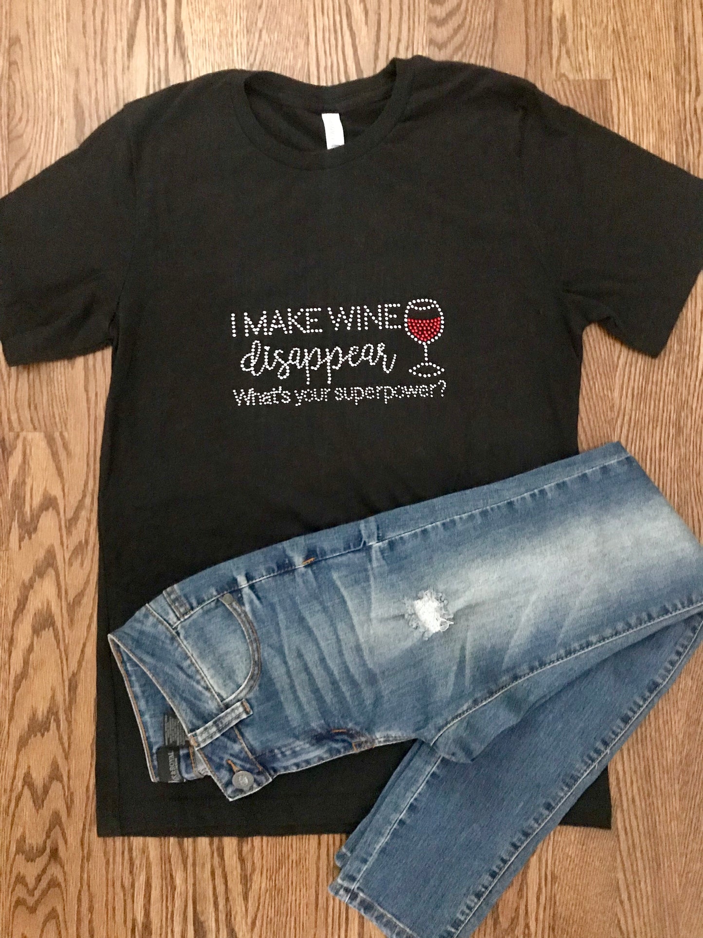 Wine Superpower Tee