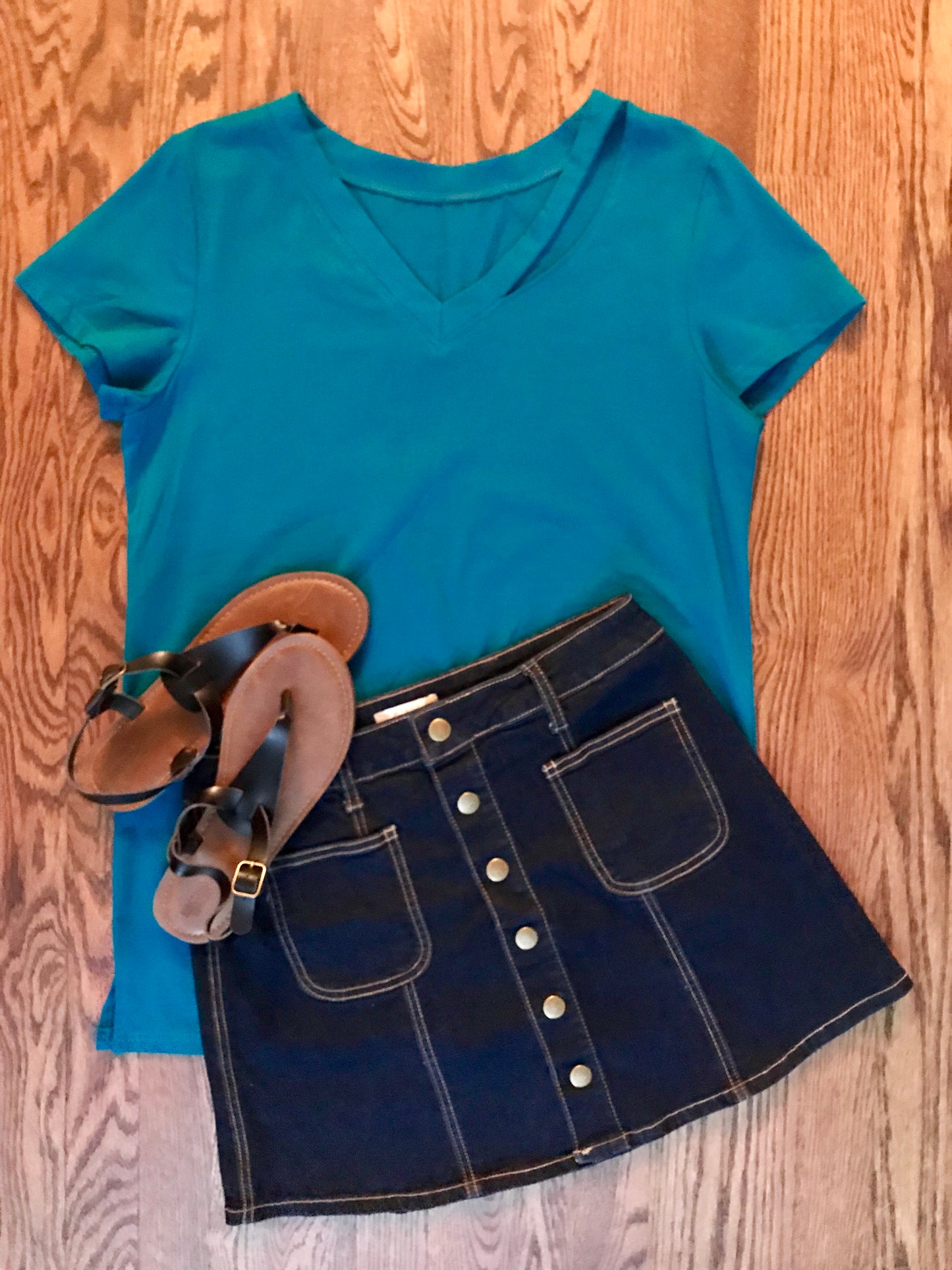 Turquoise Tee
