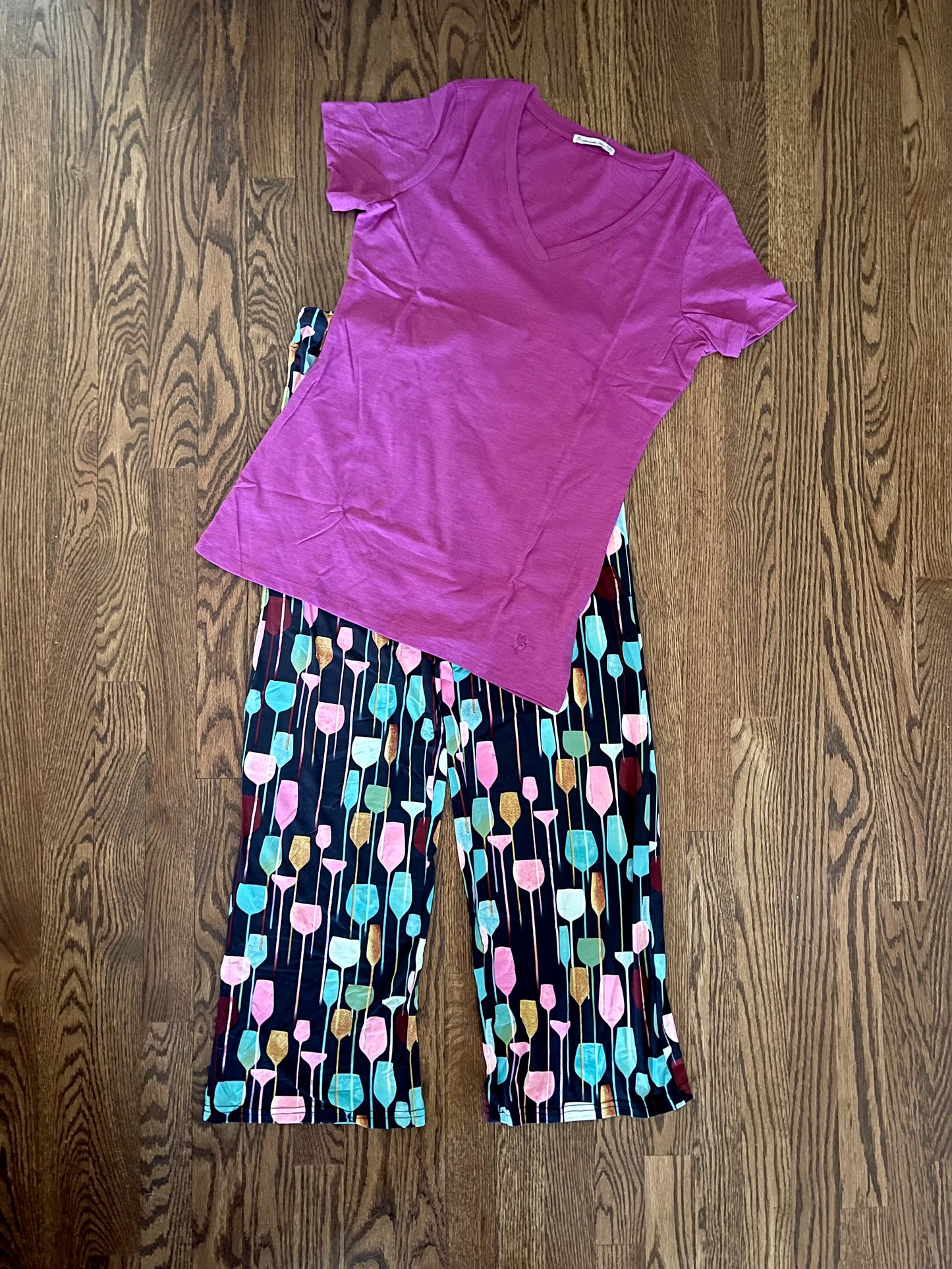 Rose Violet Lounge Tee