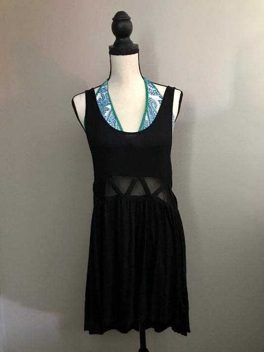 Black Summer Swim Coverup