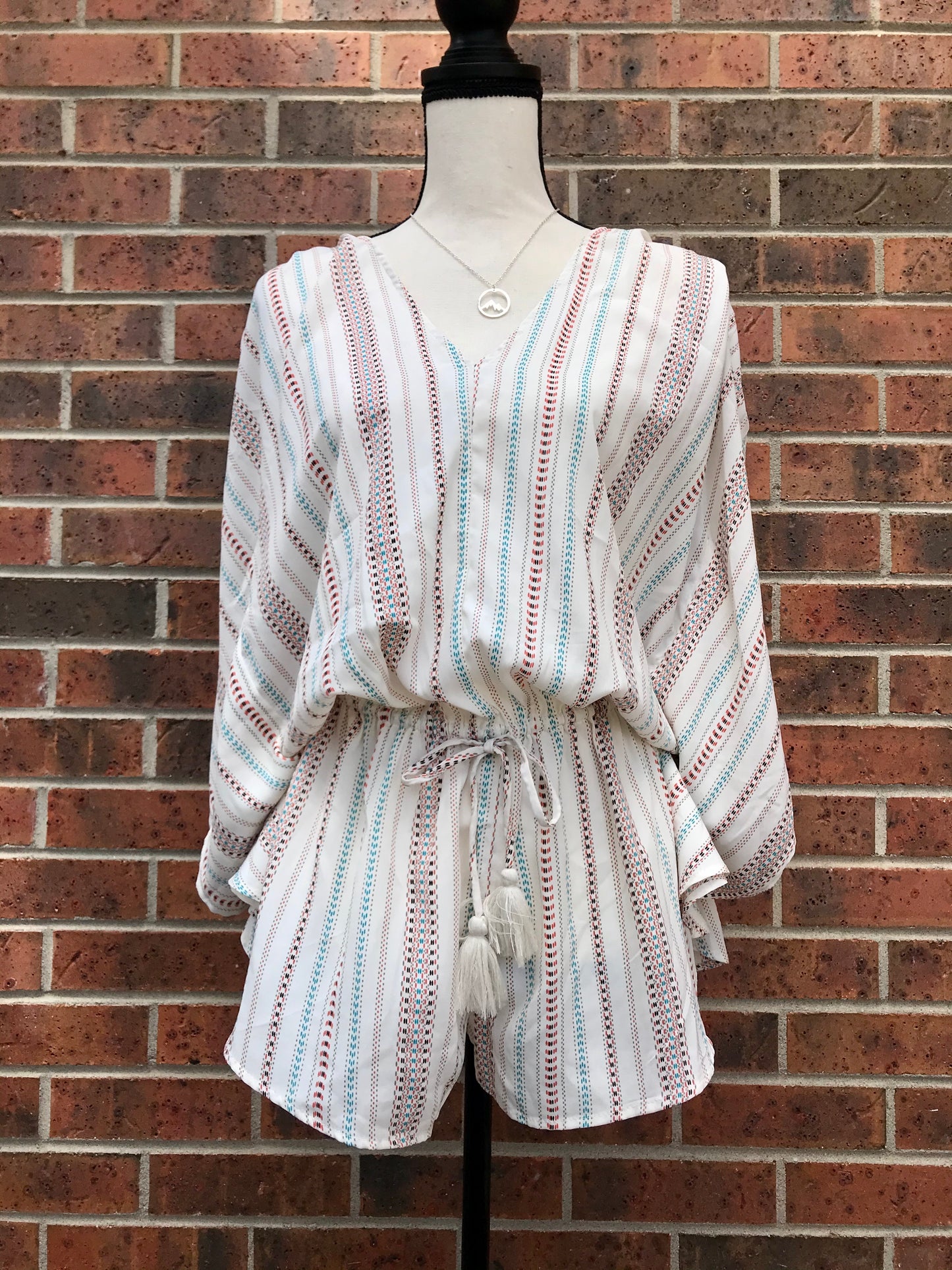 Flowing Sleeve Romper